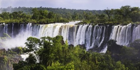 Iguazu Falls aka Iguassu Falls or Cataratas del Iguazu Misiones Province Argentina_2