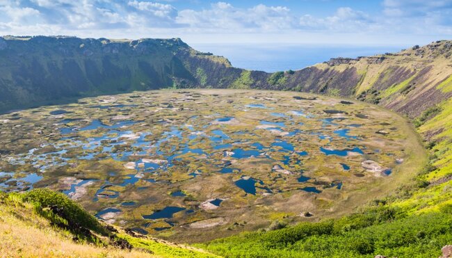 Vulkan Rano Kau, Osterinsel