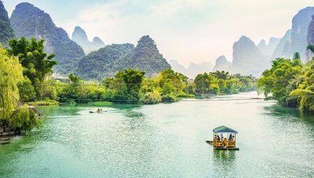 Li Fluss bei Yangshuo