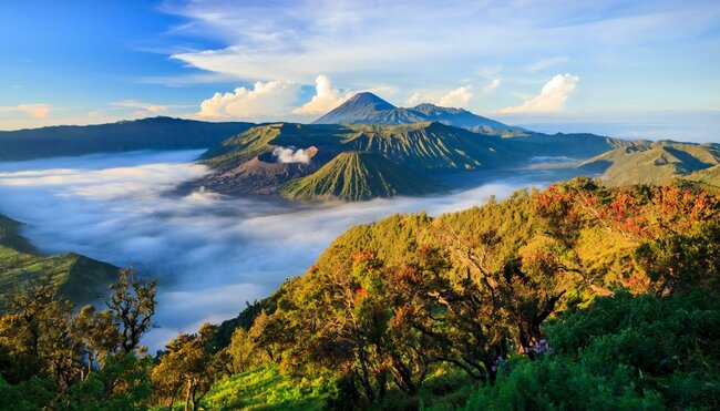 Mount Bromo bei Sonnenaufgang