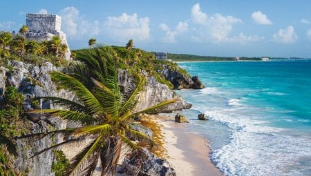 Karibisches Meer bei Tulum