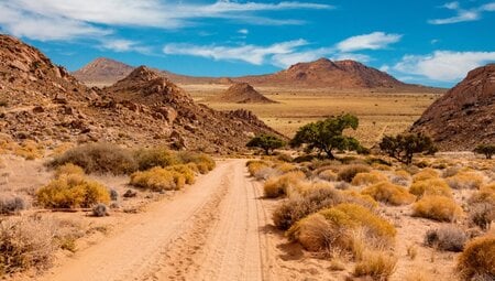 Straßenlandschaft Namibias