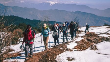 Brückenüberquerung Climate Trek