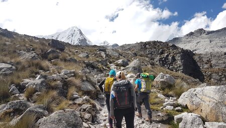 Wandern in der Cordillera Blanca