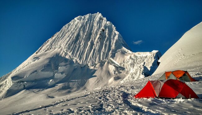 Hochlager Alpamayo