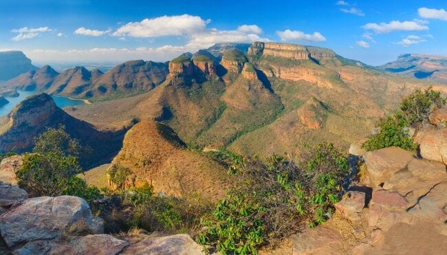 Blyde River Canyon Three Rondavels  Südafrika