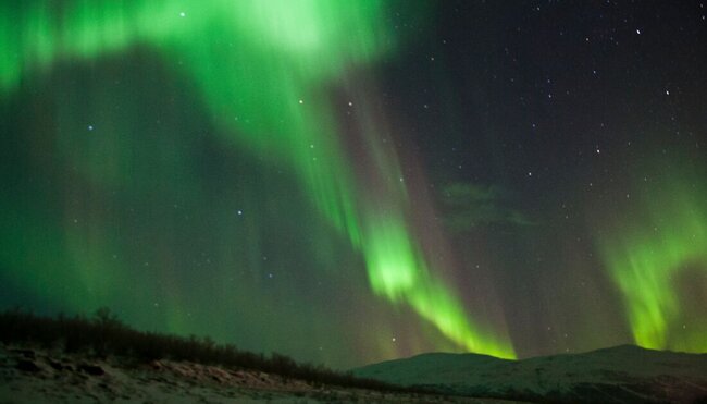 Northern Scandinavia in Winter