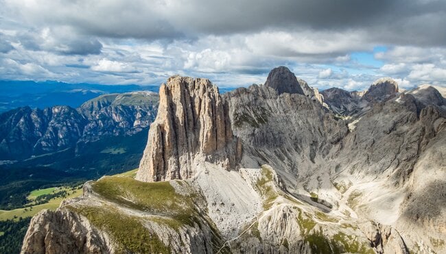 Klettersteige im Rosengarten