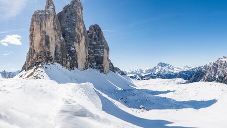 Winterwandern in den Sextener Dolomiten