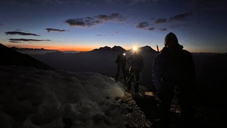 Hochtouren für Einsteiger in den Walliser Alpen