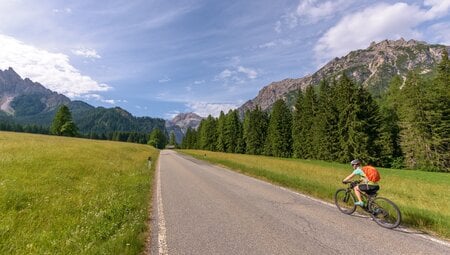 Dolomiten Radweg von Cortina nach Brixen