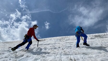 Hochtouren für Einsteiger in den Walliser Alpen