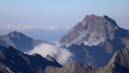 Bergkulisse Schmugglerpfad