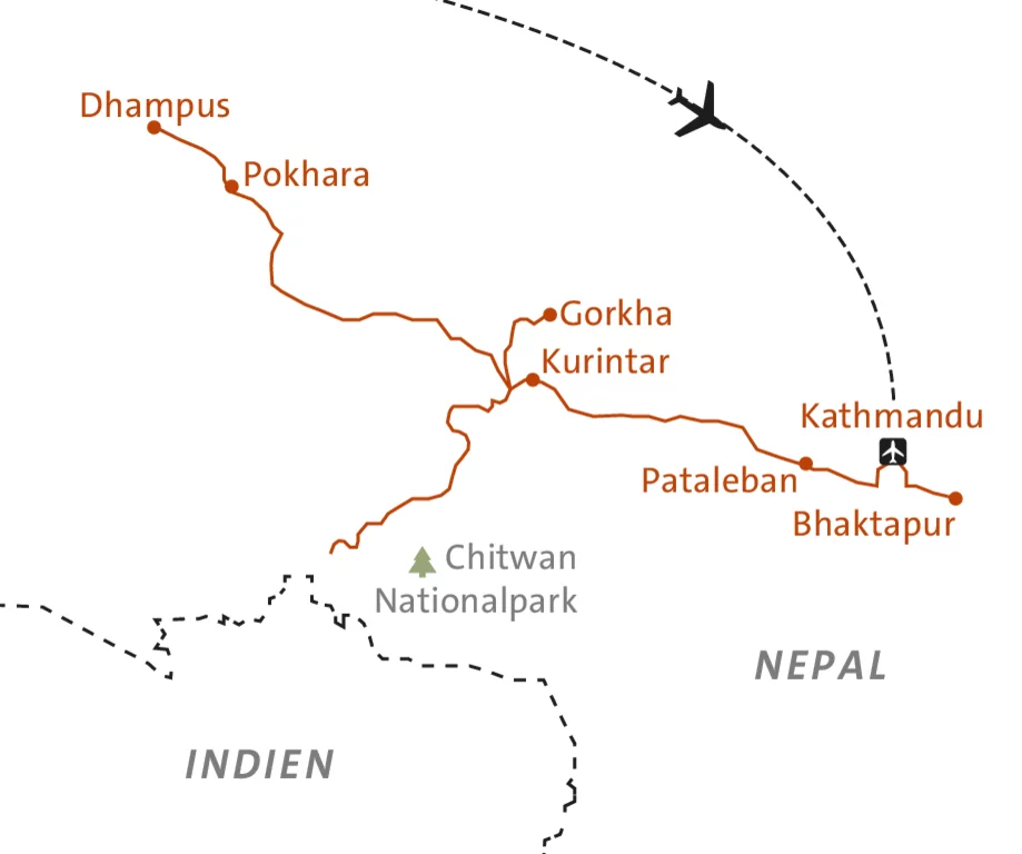 Nepals Highlights Erleben Gefuhrte Erlebnisreise