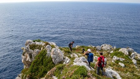 Küstenwanderung in Südalbanien