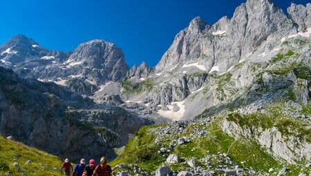 Bergsteigen in den Albanischen Alpen