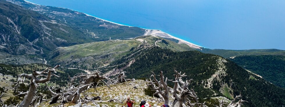 wandern Albanien 