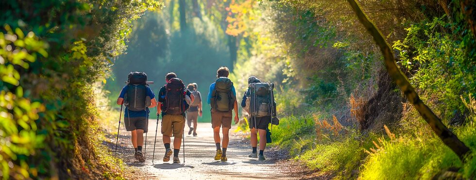 Wandern auf dem Jakobsweg - Camino Frances