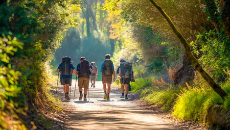 Wandern auf dem Jakobsweg - Camino Frances