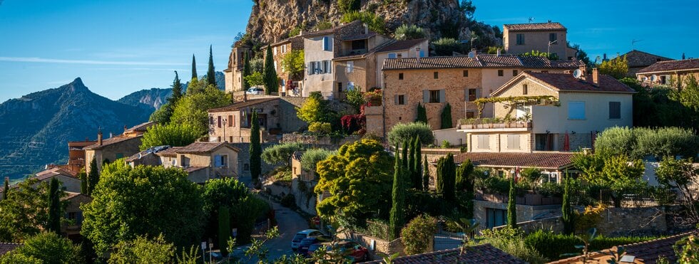 Traumhaftes Wandern im Hinterland der Cote d`Azur von Grasse nach Antibes