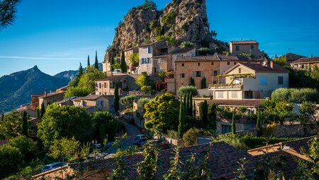 Traumhaftes Wandern im Hinterland der Cote d`Azur von Grasse nach Antibes