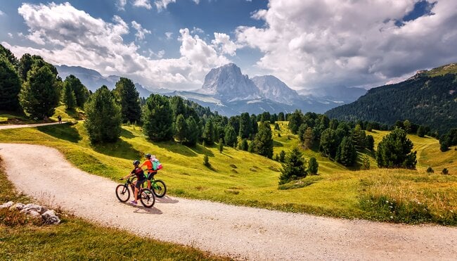 Dolomiten Radweg von Cortina nach Brixen