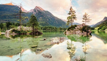 Alpenüberquerung individuell vom Königssee zu den Drei Zinnen mit Hotelkomfort