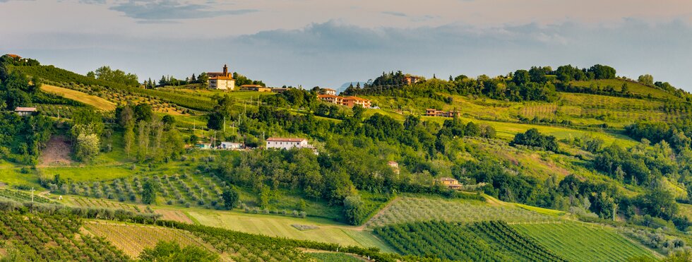Landschaft Emilia Romagna Italien