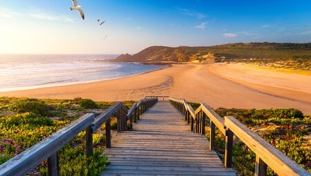 Portugal - Traumküste an der Algarve mit einfachen Hotels