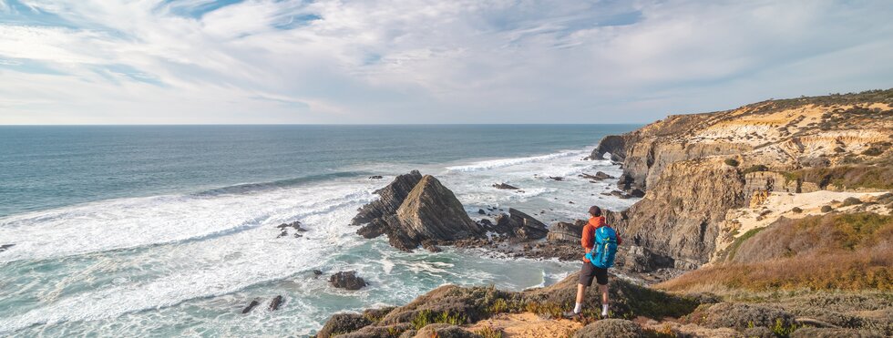 Wanderer an der Rota Vicentina