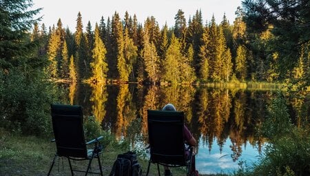 Zelttour durch das einsame und abgelegene Vindelfjäll