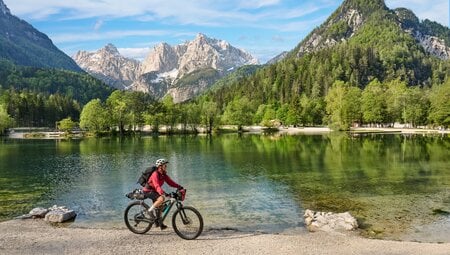 Alpe Adria Radweg Variante über Slowenien: Villach - Triest 