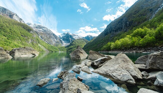 Unterwegs in Fjordnorwegen zwischen Bergen und Stavanger