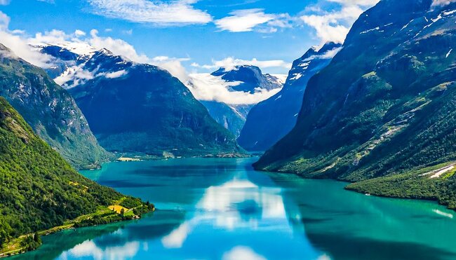 Geiranger:Schweden & Norwegen