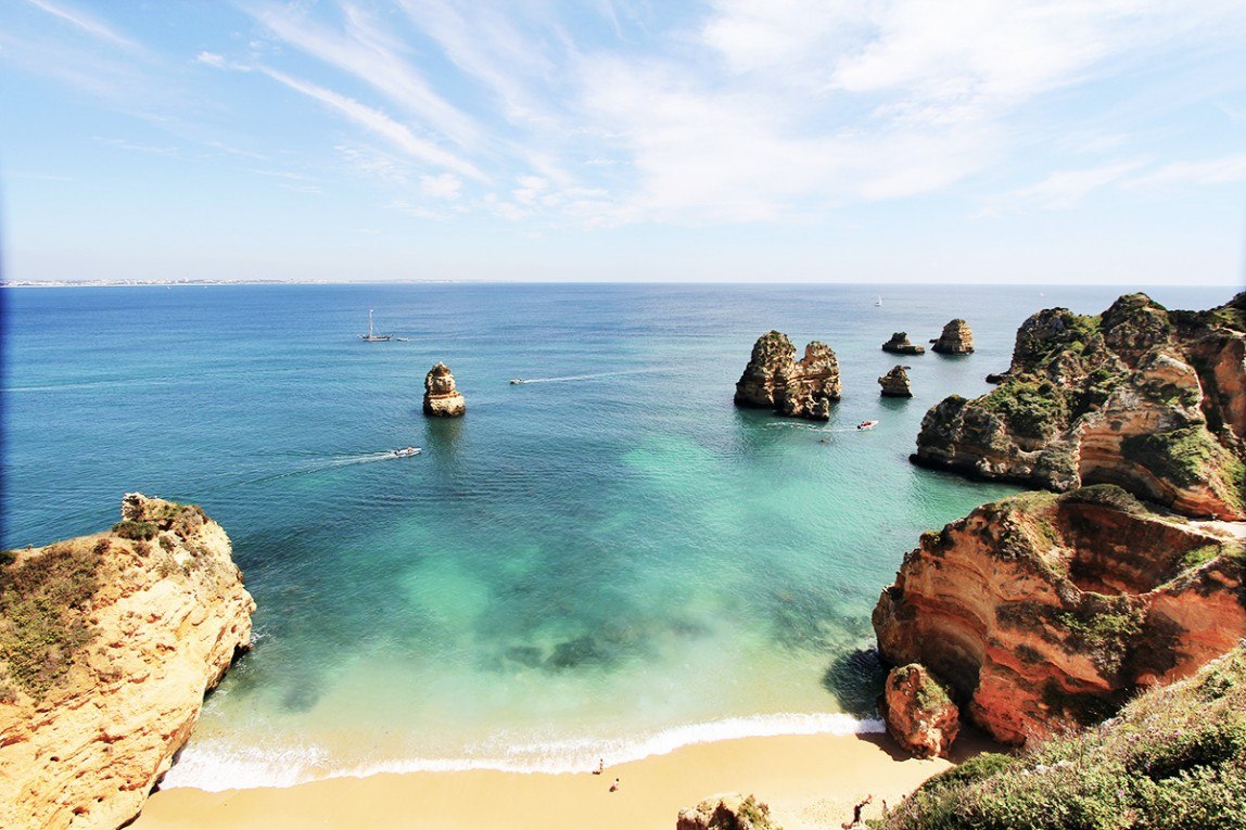 Wandern Algarve: Bilder der traumhaften Küstenlandschaft in Portugal