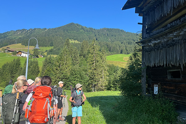 Reisegruppe Alpenüberquerung Oberstdorf - Meran