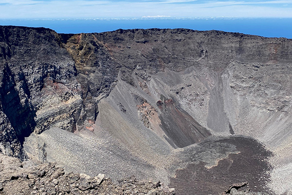 Krater auf La Réunion